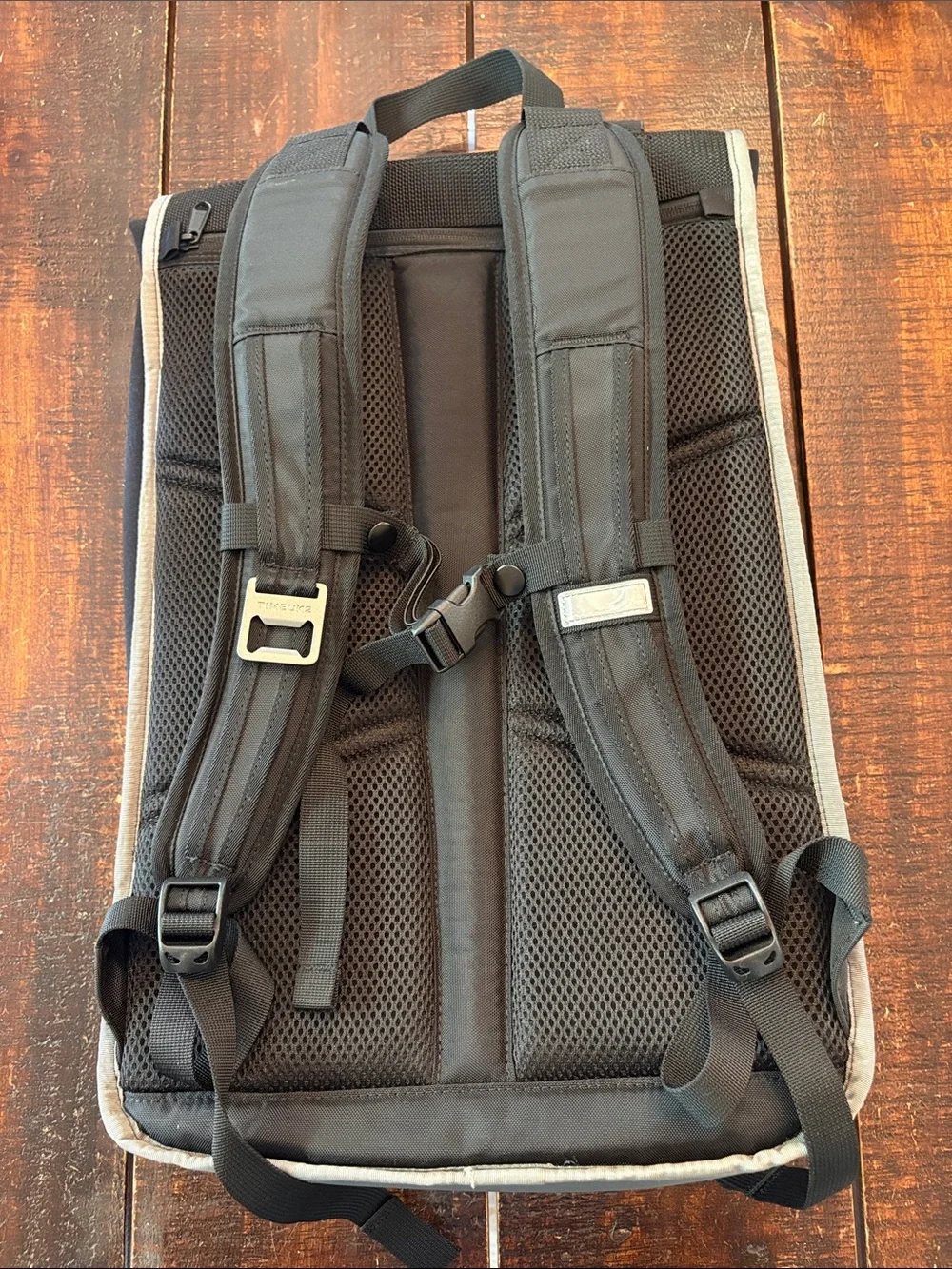 Timbuk2 Men's Roll-Top Prospect Laptop Backpack in Orange and Black